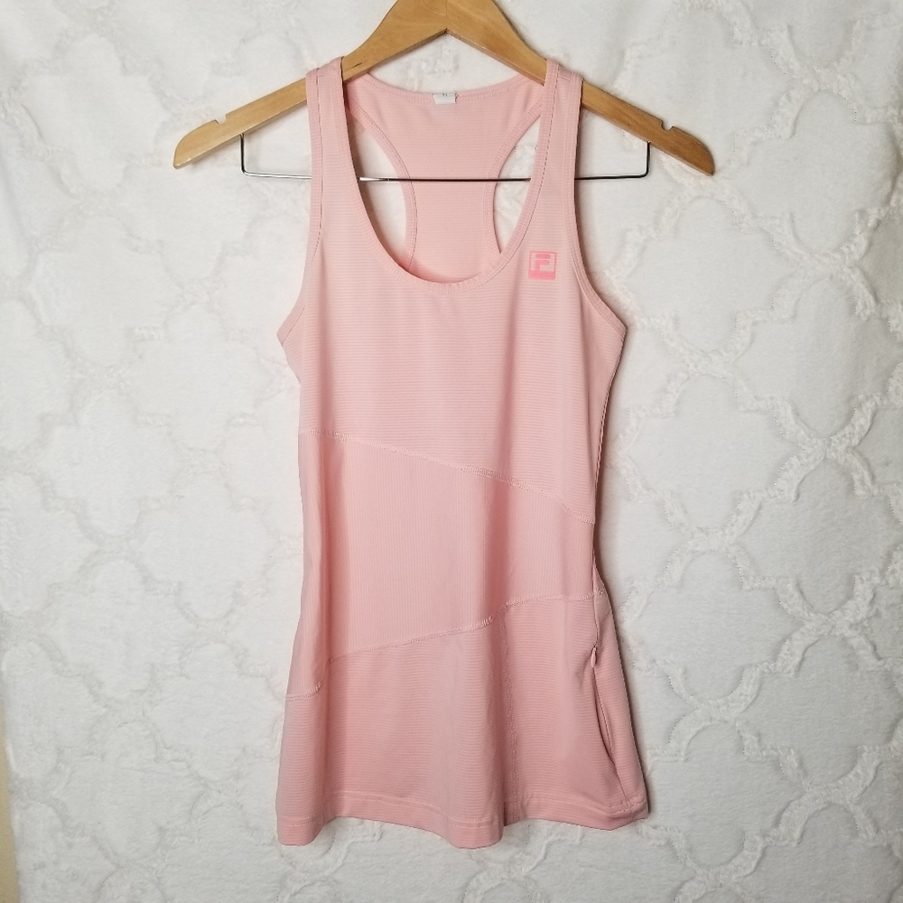 Fila Racerback Workout Tank Peach XS